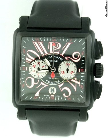 Franck Muller Conquistador Black Cortez Chronograph 10000 H CC NR WATCHES 2