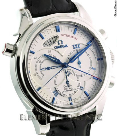 Omega DeVille Co-Axial Rattrapante 4847 NIB WATCHES 2