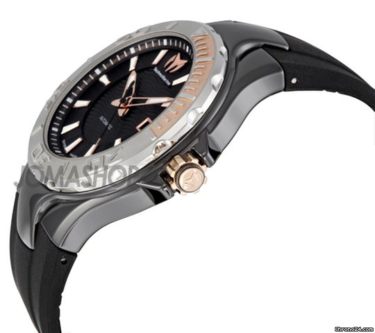 Technomarine Cruise Ceramic Black Dial Automatic Mens Watch 110035 WATCHES 2