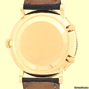 replica Patek Philippe Gent's 18K Yellow Gold # 5034 Travel Time Calatrava Strapwatch WATCHES 1