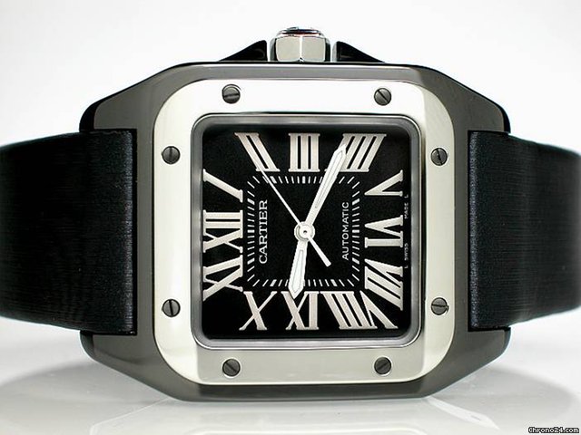 Cartier "SANTOS 100" mittleres Modell WATCHES 2