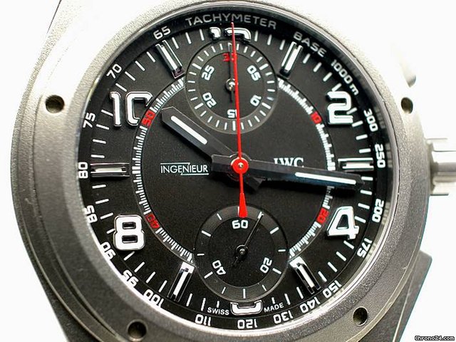 replica IWC "INGENIEUR CHRONOGRAPH AMG" TITAN/TITANBAND WATCHES 1