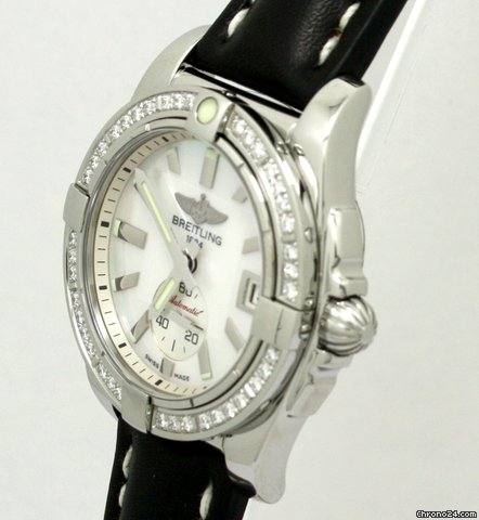 Breitling Galactic 36 Automatic Diamant NEU incl MWST mit Box + Pap WATCHES 2