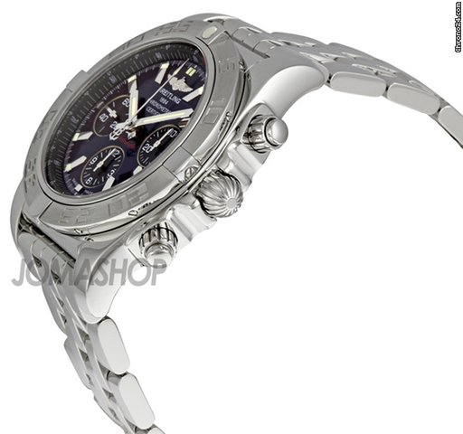 Breitling Chronomat B01 Blue Dial Automatic Chronograph Mens Watch AB011011-C789SS WATCHES 2