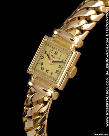 Patek Philippe Ladies square bracelet watch WATCHES 2