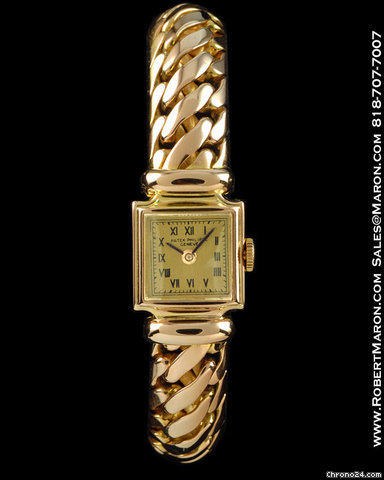 replica Patek Philippe Ladies square bracelet watch WATCHES 1