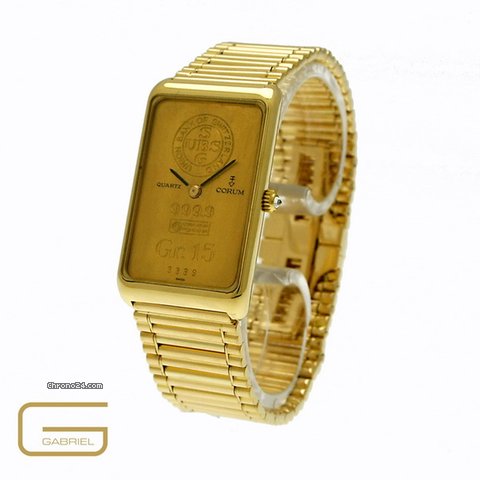 Corum 15gr. GoldBarren WATCHES 2