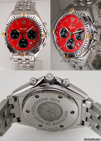 replica Breitling Chrono Sextant Leather Strap&Clasp&Bracelet WATCHES 1