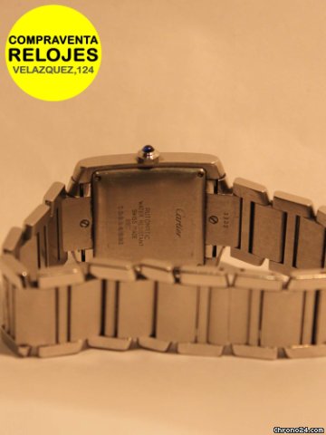replica Cartier TANK FRANCES automatico CABALLERO WATCHES 1