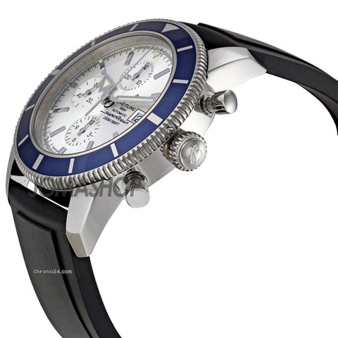 Breitling Superocean Heritage Chronograph Silver Dial Mens Watch A1332016-G698BKPD WATCHES 2