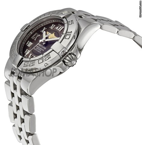 Breitling Galactic 30 Bronze Dial Steel Ladies Watch A71340L2-Q561SS WATCHES 2