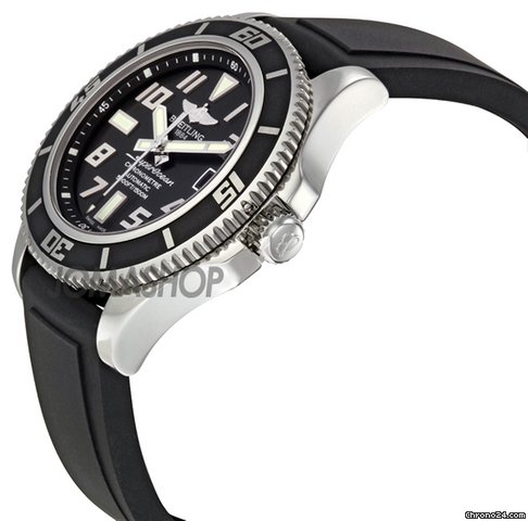 Breitling Superocean 42 Black Dial Automatic Mens Watch A1736402-BA28BKPD WATCHES 2