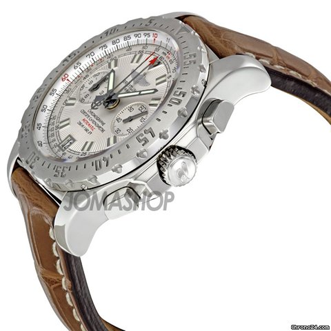 Breitling Skyracer Silver Guilloche Dial Automatic Chronograph Mens Watch A2736234-G615BRCT WATCHES 2