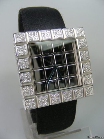 replica Chopard Ice Cube sertie diamants WATCHES 1