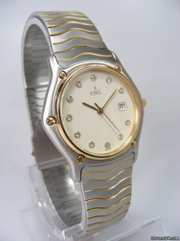 replica Ebel Wave or/acier WATCHES 1