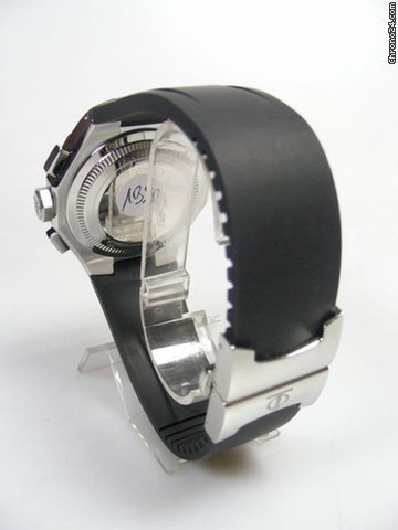 replica Baume & Mercier Riviera XXL 43 mm acier/rubber ref 8723 chrono WATCHES 1