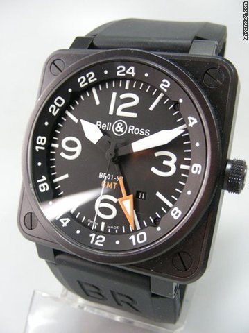 Bell & Ross BR 01-93 GMT PVD WATCHES 2