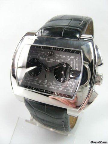 Baume & Mercier City chronograph automatique acier/cuir WATCHES 2