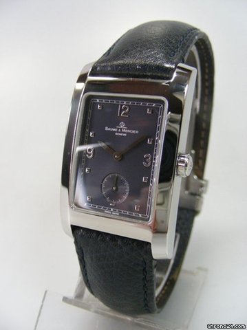 Baume & Mercier Hampton medium acier sur cuir WATCHES 2