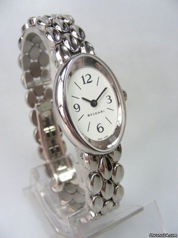 replica Bulgari Ovale full white gold WATCHES 1 