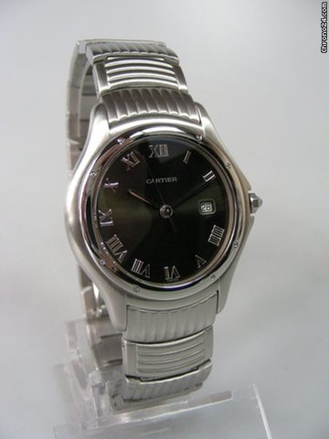 replica Cartier Santos Ronde complet acier WATCHES 1