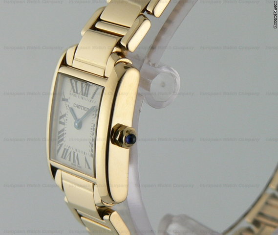 replica Cartier Tank Francaise Ladies 18K YG/YG WATCHES 1