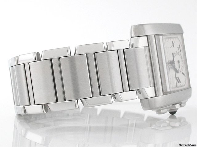 Cartier Herren "TANK FRANCAISE" Edelstahl Quarz WATCHES 2