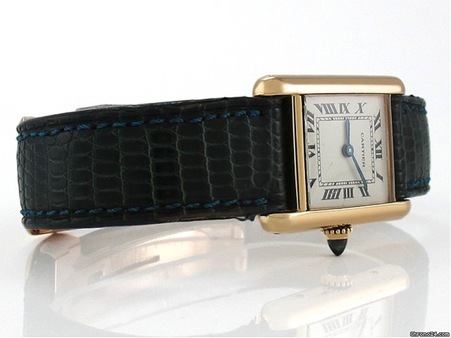 Cartier Damen Cartier "TANK BOUTIQUE PARIS" 750/- Gelbgold Handauf WATCHES 2
