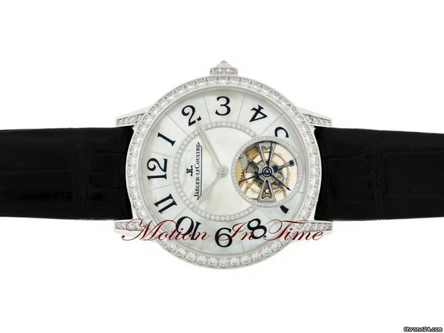 replica Jaeger-LeCoultre Master Tourbillon "39-Set" Ladies' White Gold Diamond NEW WATCHES 1