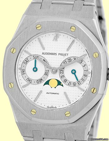 Audemars Piguet Gent's Stainless Steel Royal Oak Calendar Automatic WATCHES 2
