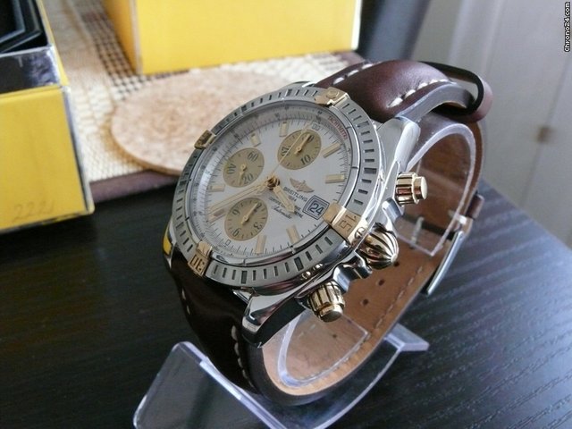 Breitling Chronomat Evolution Stahl/Gold B13356 WATCHES 2