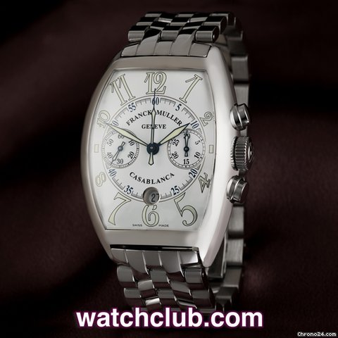 Franck Muller Casablanca Chronograph - Steel Chronograph WATCHES 2