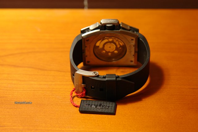 Wyler Chronograph 75% Discount TITANIUM Black DIal - Orange WATCHES 2