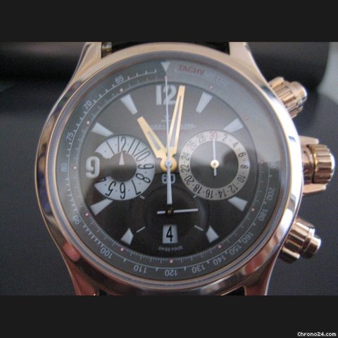 Jaeger-LeCoultre chronographe master compressor or rose WATCHES 2