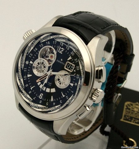 replica Zenith Grande Class Traveler Open Multi City 03.0520.4037/22 WATCHES 1 