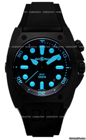Bell & Ross BR02-92BLUE Watches Watch
