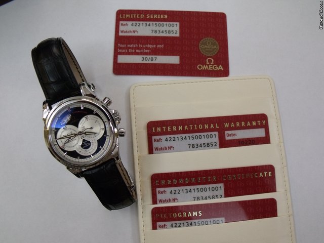 Omega Chronoscop de Ville Co-Axial Limitee 87 piEces WATCHES 2