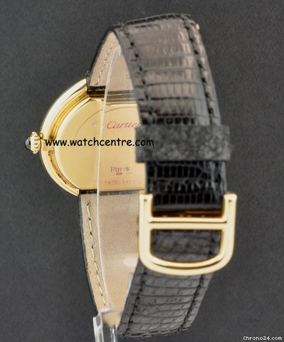 Cartier 18k Y/G White Dial Manual Wind Gents Vendome WATCHES 2