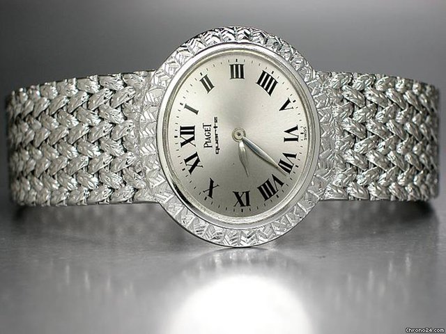 Piaget SCHeNE KLASSISCHE WEI GOLDUHR" 18K/750 WEI GOLD WATCHES 2