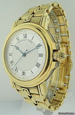 replica Breguet 18k Yellow Gold, Automatic Horloger de la Marine WATCHES 1