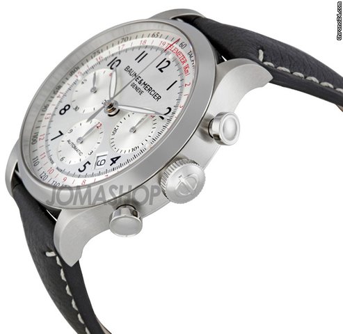 Baume & Mercier and Capeland Silver Dial Chronograph Mens Watch MOA10005 WATCHES 2