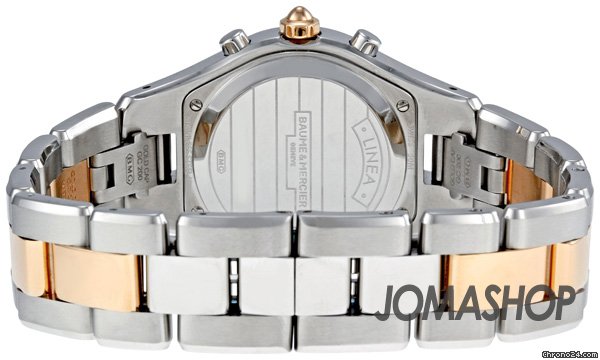 replica Baume & Mercier and Linea Rose Gold Chronograph Ladies Watch MOA10016 WATCHES 1