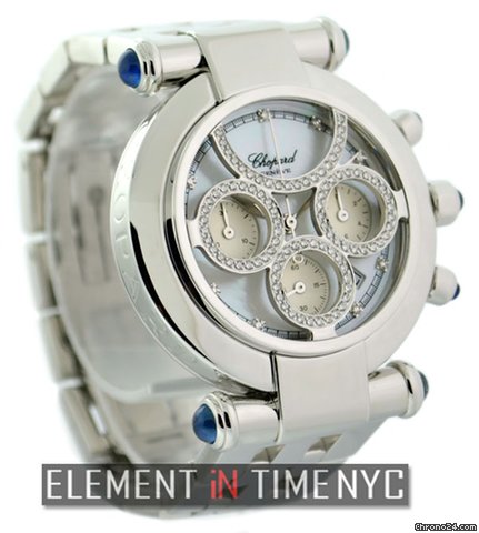 Chopard Imperiale Chronograph 18k White Gold WATCHES 2