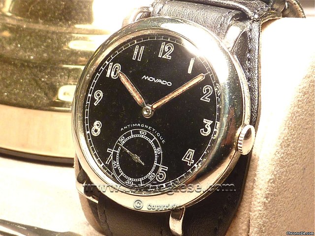 replica Movado GERMAN LUFTWAFFE 1930's PILOT / oversize military B-UHR WATCHES 1