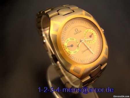 Omega Seamaster Titan/Gold 18 Karat Herrenuhr WATCHES 2