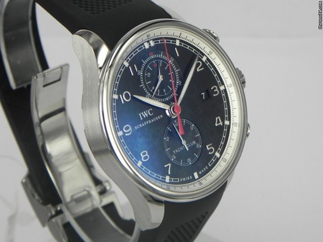 IWC PORTOGHESE YACHT CLUB QUADRANTE NERO WATCHES 2