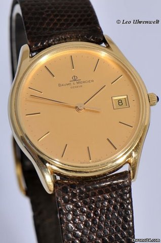 Baume & Mercier ZEITLOSE HERRENUHR IN 14KT GOLD-AUSF¨¹HRUNG WATCHES 2