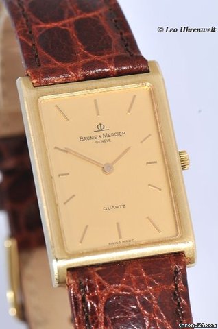 Baume & Mercier ELEGANTE HERRENUHR IN 14KT GOLD-AUSF¨¹HRUNG WATCHES 2