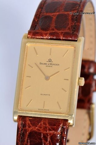 replica Baume & Mercier ELEGANTE HERRENUHR IN 14KT GOLD-AUSF¨¹HRUNG WATCHES 1