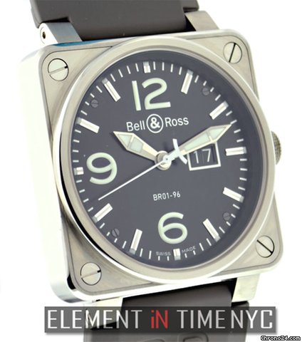 Bell & Ross BR 01-96 Grande Date 46mm NIB WATCHES 2